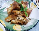 Hình bước làm 1 của món Mâm cúng chay Lễ Phật Đản
