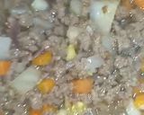 A picture of step 1 of Hachis Parmentier.