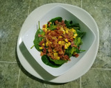 Foto del paso 10 de la receta: Ensalada de espinacas y tocino