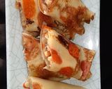 A picture of step 4 of Banana Pancake stuffed with peanut & cheese.