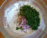 Spicy Herb bhajia#allstarscontest recipe step 2 photo