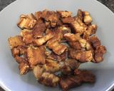 A picture of step 3 of Crispy Pork Rashers with Sticky jasmine rice.