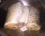 Hình bước làm 1 của món Cá trắm hấp