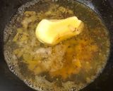 A picture of step 2 of Palak mango dal.