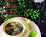 Hình bước làm 3 của món Chè khúc bạch phiên bản em bé