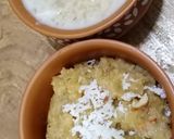 A picture of step 4 of Whole wheat kheer/halwa.