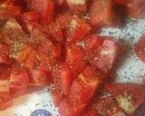 A picture of step 5 of Creamy Chicken with Oven Roasted Tomatoes.