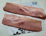Foto del paso 1 de la receta: Panceta con miel en sartén de cerámica