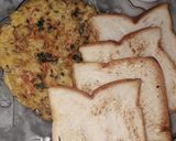 A picture of step 9 of Bread omelette a healthy breakfast🥚🍞.
