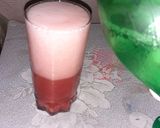 A picture of step 2 of Strawberry Fizz 🍓.