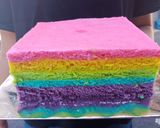Foto langkah ke 4 dari resep Rainbow cake.