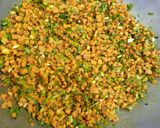 A picture of step 4 of Green Garlic And Fresh Haldi Instant Pickle.