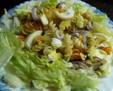 Foto del paso 12 de la receta: Fideos tricolor en ensalada con texturas y sabores varios
