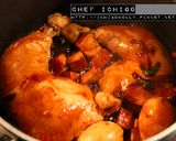 簡易香滷雞腿飯+ 完美水煮蛋三秒剝殼的秘密的食譜步驟5照片