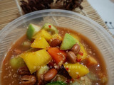 Asinan Buah Kuah Kacang