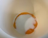 Une image de l'étape 5 de Biscuit de Savoie au café et amandes.