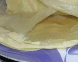 A picture of step 4 of Puri paratha in tawa style.