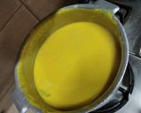 A picture of step 1 of Pakora Karhi.