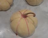 A picture of step 7 of Pumpkin Bread in Pumpkin shape (no oven bread).