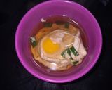 Foto langkah ke 4 dari resep Telur kuah shoyu super simpel sederhana untuk sarapan batuk pilek radang dan diet.