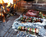 Foto del paso 4 de la receta: Brochetas de champiñones y portobello