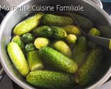 Une image de l'étape 2 de Cornichons aigres-doux.
