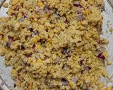 A picture of step 3 of Gram dal dumplings.