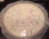 Une image de l'étape 10 de Tarte aux brocolis ricotta et jambon cru.