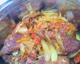 A picture of step 8 of Spicy pepper chicken by Chef_Maryumms_cuisine🌸.