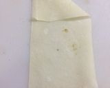 A picture of step 3 of Qeema Samosa |How to Fold a Samosa Perfectly|Homemade Samosas.
