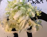 Une image de l'étape 5 de Salade composée (chou rouge,scarole,tomate et concombre).