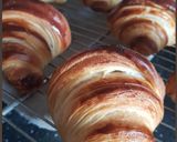 Une image de l'étape 14 de -Pâte levée feuilletée (PLF) et croissants-.