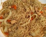 Foto del paso 6 de la receta: Spaguettis (noodles) con pollo y verduras