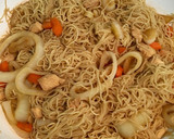 Foto del paso 6 de la receta: Spaguettis (noodles) con pollo y verduras