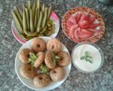A picture of step 4 of Falafel My Way.