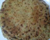A picture of step 3 of Kuttu ke parathe.