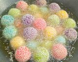 Foto langkah ke 4 dari resep Onde Onde Pelangi.