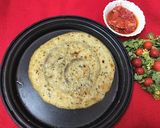 A picture of step 2 of Yellow moong dal cheela.