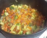 Foto del paso 2 de la receta: Sopa de Verduras, Lentejas y Láminas de Lasaña