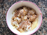 Manzanas caramelizadas con canela