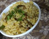 A picture of step 5 of Imli rice.