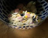 Une image de l'étape 1 de Salade mixte, version Olive.