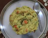 A picture of step 6 of Upma.
