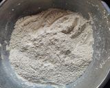 A picture of step 1 of Thick thapda.