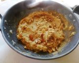 A picture of step 5 of Chettinad Ukkarai.