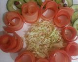 A picture of step 2 of Green Salad.