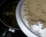 A picture of step 4 of Kesari bath.
