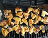 A picture of step 5 of Maple Sriracha Chicken Wings.