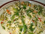 Tumis Tauge dan Daun Kencur