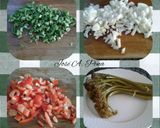 Foto del paso 8 de la receta Albóndigas de carne y espinacas, en salsa de verduras y brécol